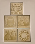 3D Printed Holiday Lithophanes - Custom Light Art Panel (No Base)