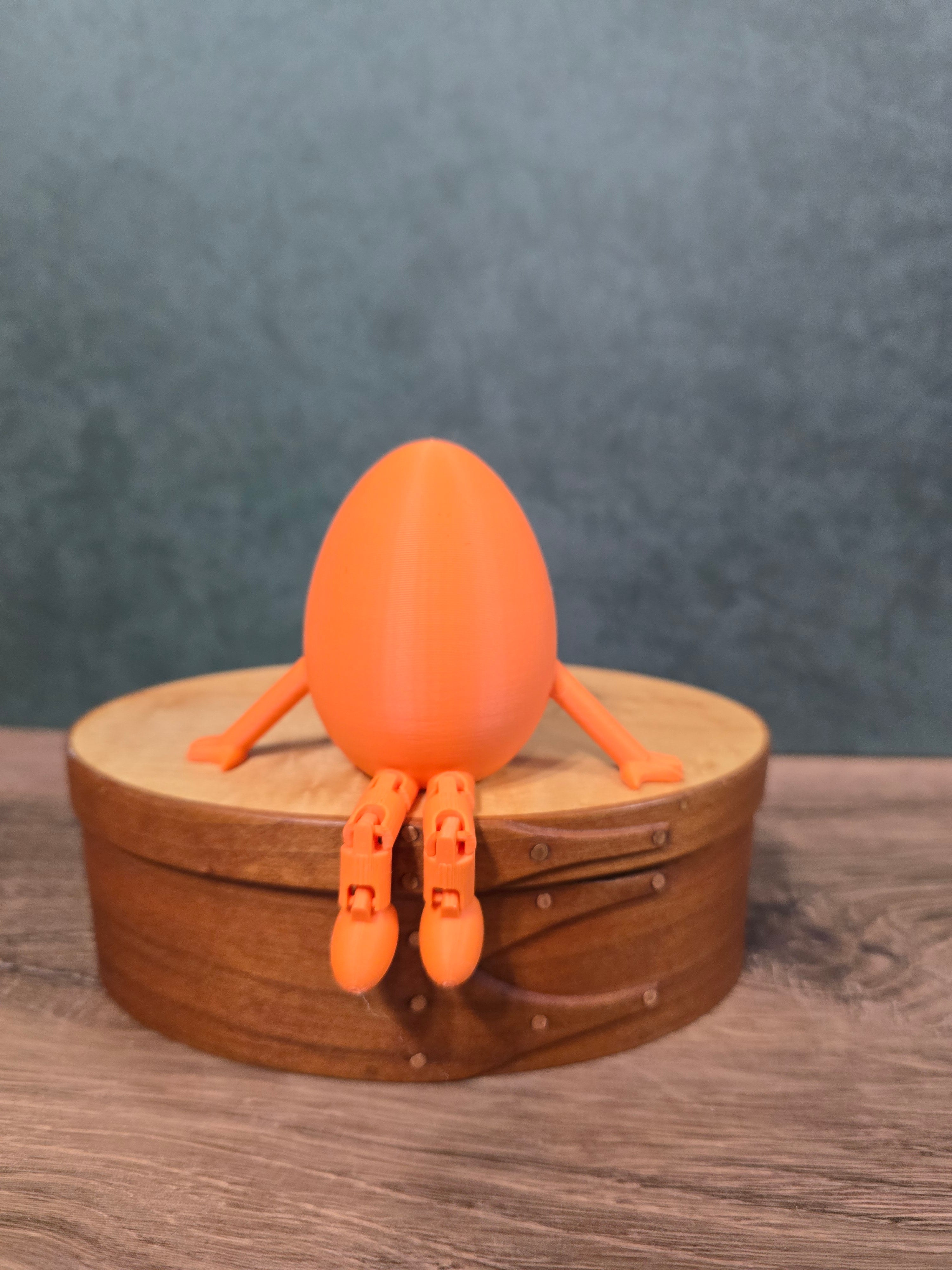 Eggstatic Shelf Buddy - 3D Printed Egg Shelf Organizer & Easter Decor