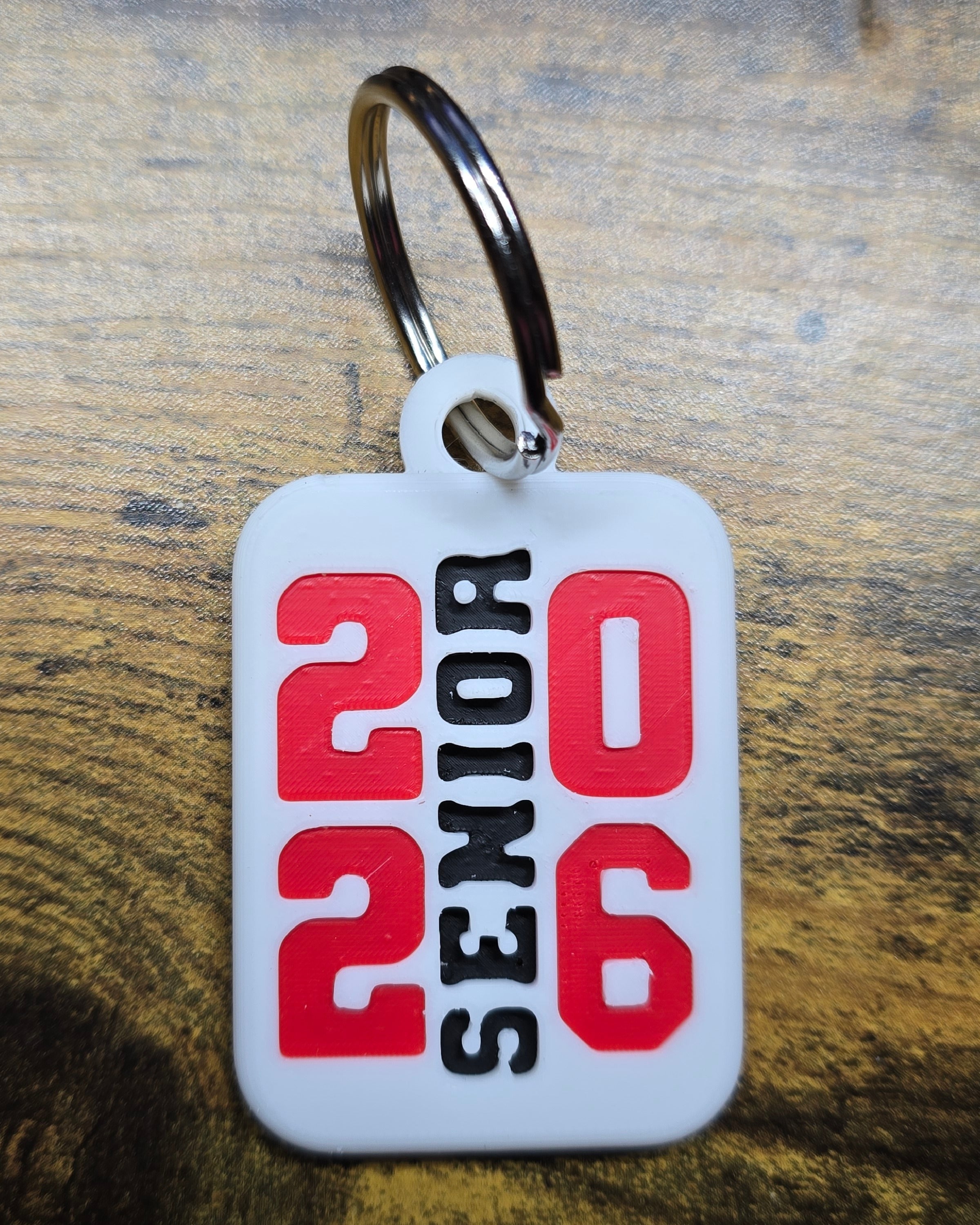 2026 Graduate Keychain - 3D Printed Personalized Graduation Gift