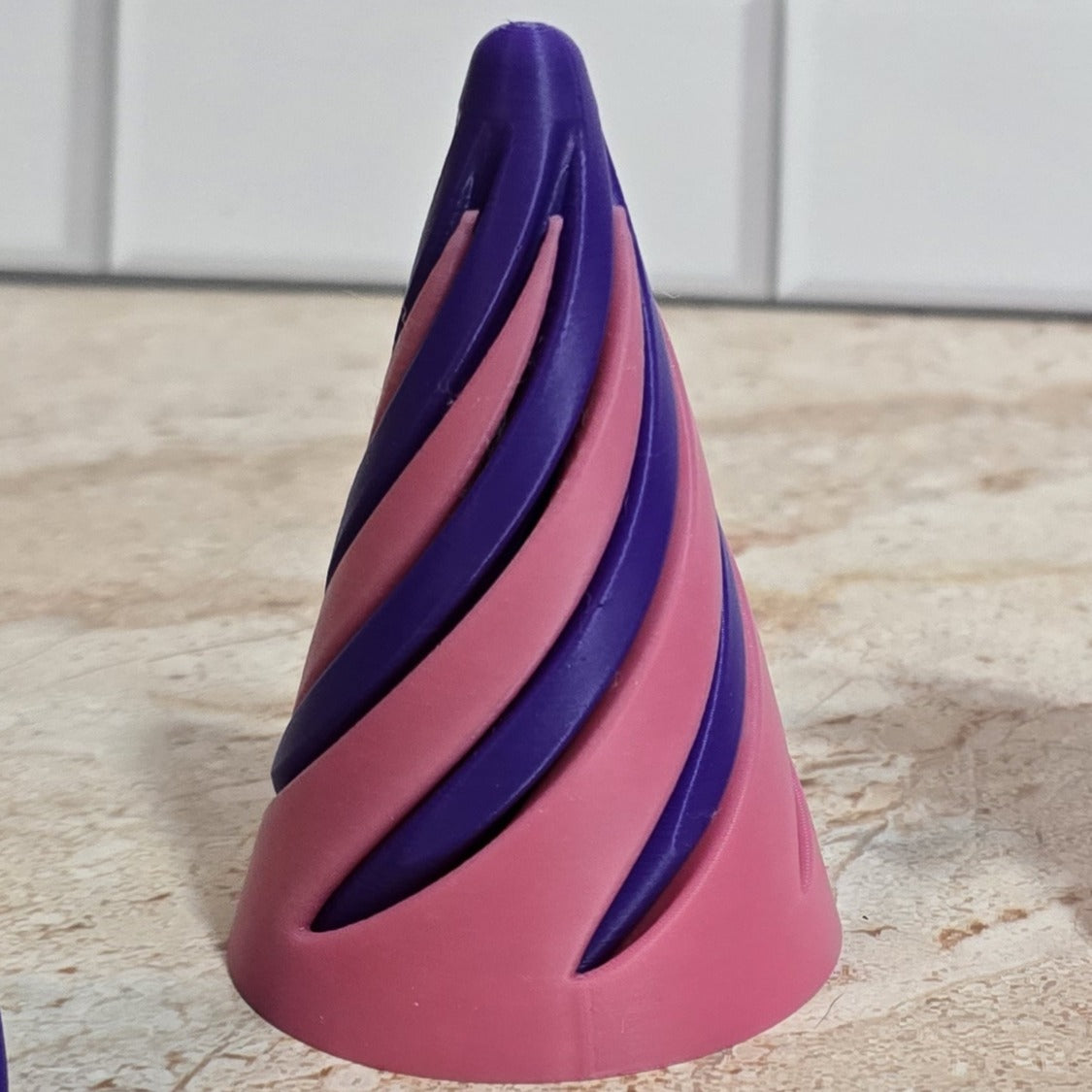 Impossible Cone Passthrough - 3D Printed Fidget Toy for Stress Relief