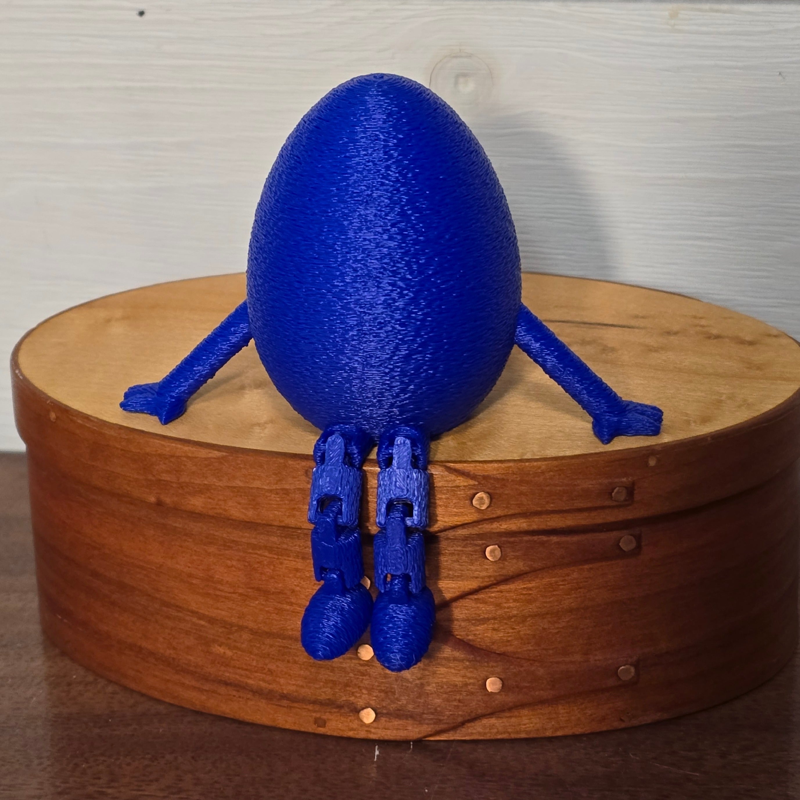 Eggstatic Shelf Buddy - 3D Printed Egg Shelf Organizer & Easter Decor