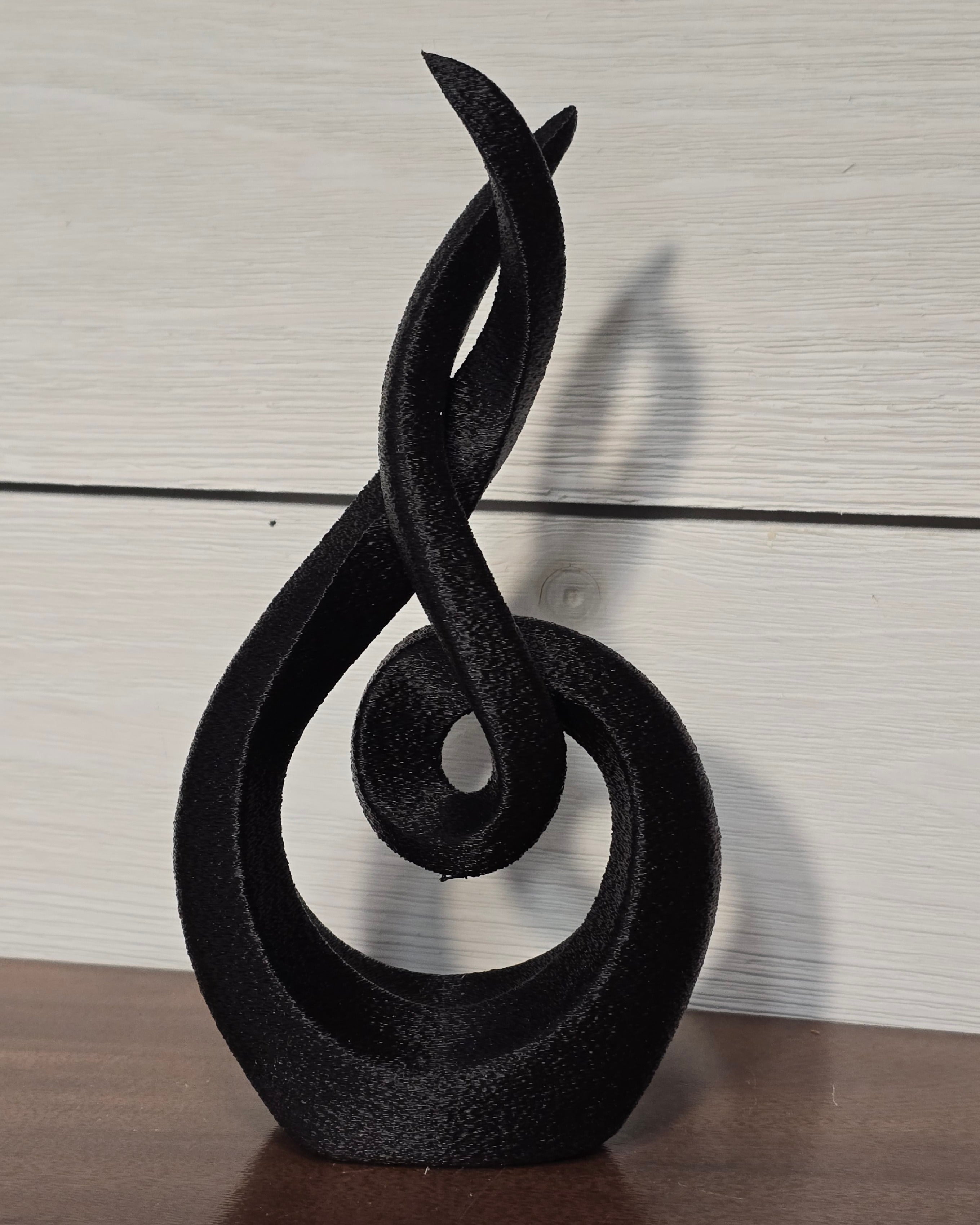 Dancing Queen - 3D Printed Abstract Sculpture Modern Home Decor