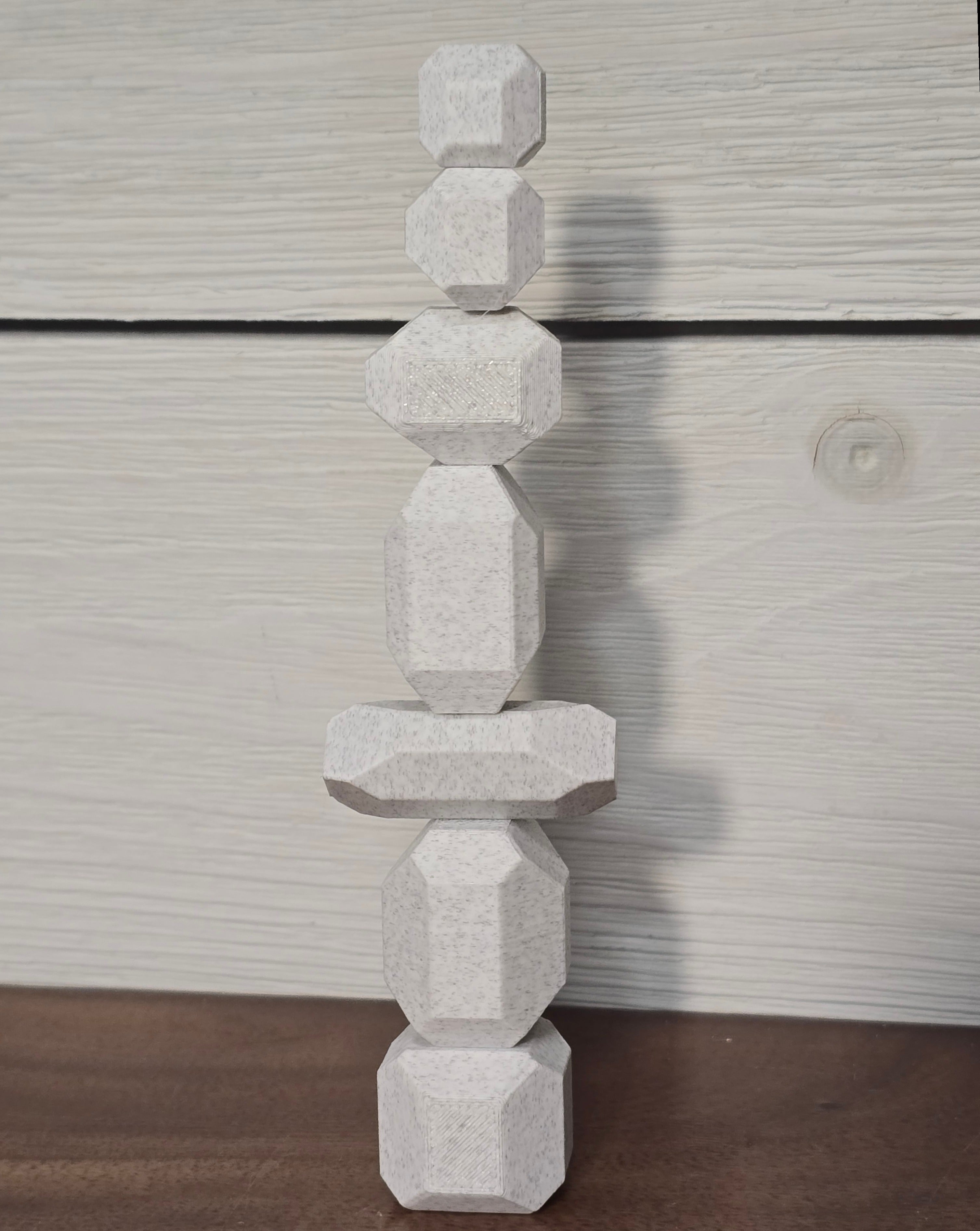 Stacking Stones - 3D Printed