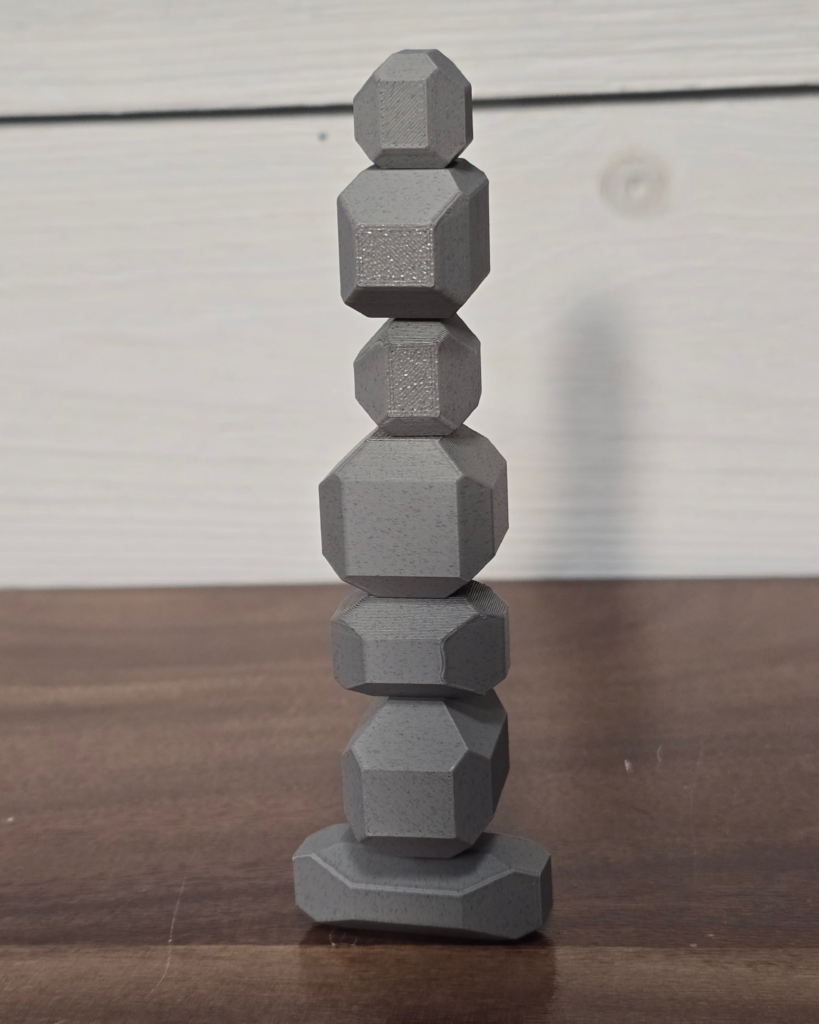 Stacking Stones - 3D Printed