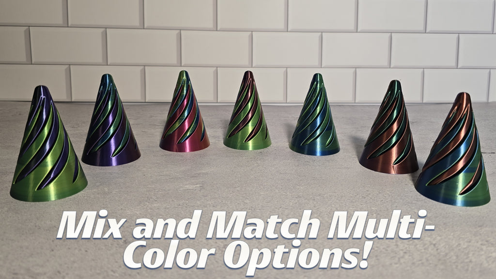 Impossible Cone Passthrough - 3D Printed Fidget Toy for Stress Relief