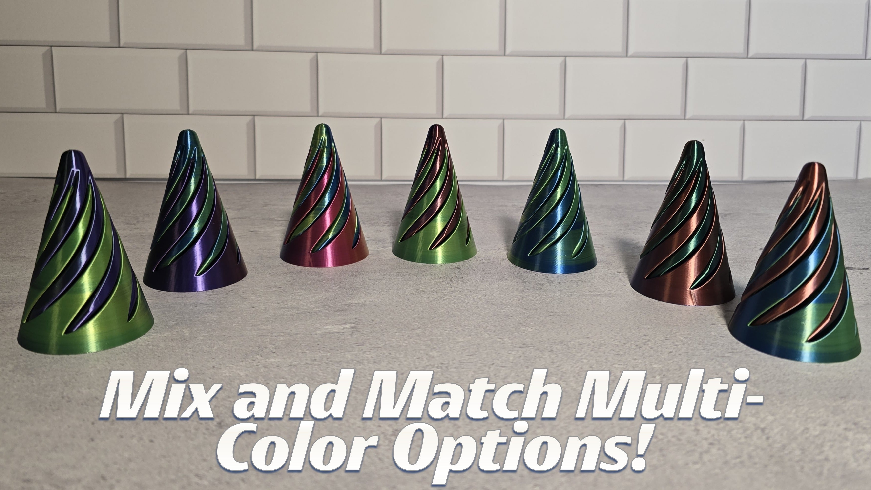 Impossible Cone Passthrough - 3D Printed Fidget Toy for Stress Relief