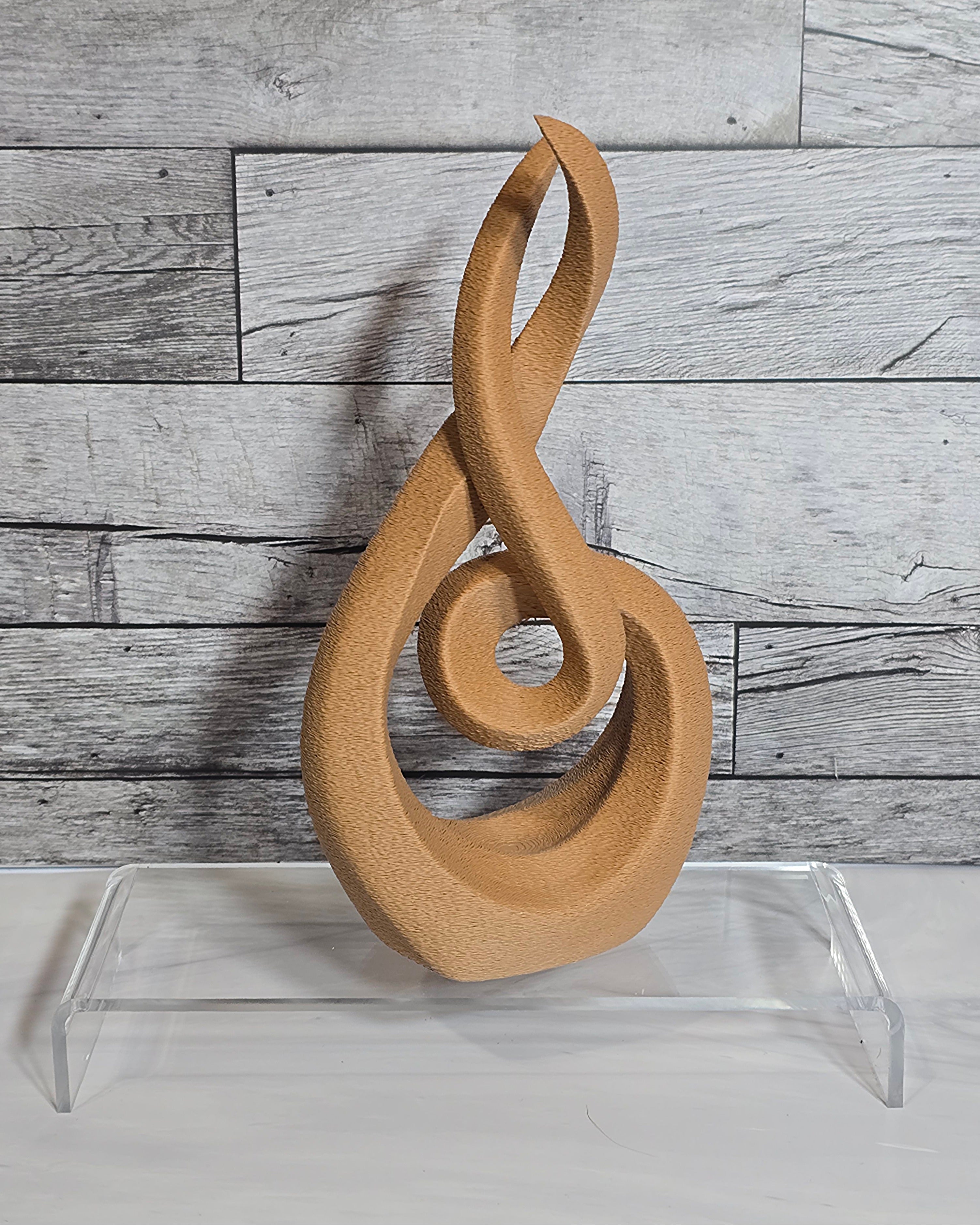 Dancing Queen - 3D Printed Abstract Sculpture Modern Home Decor