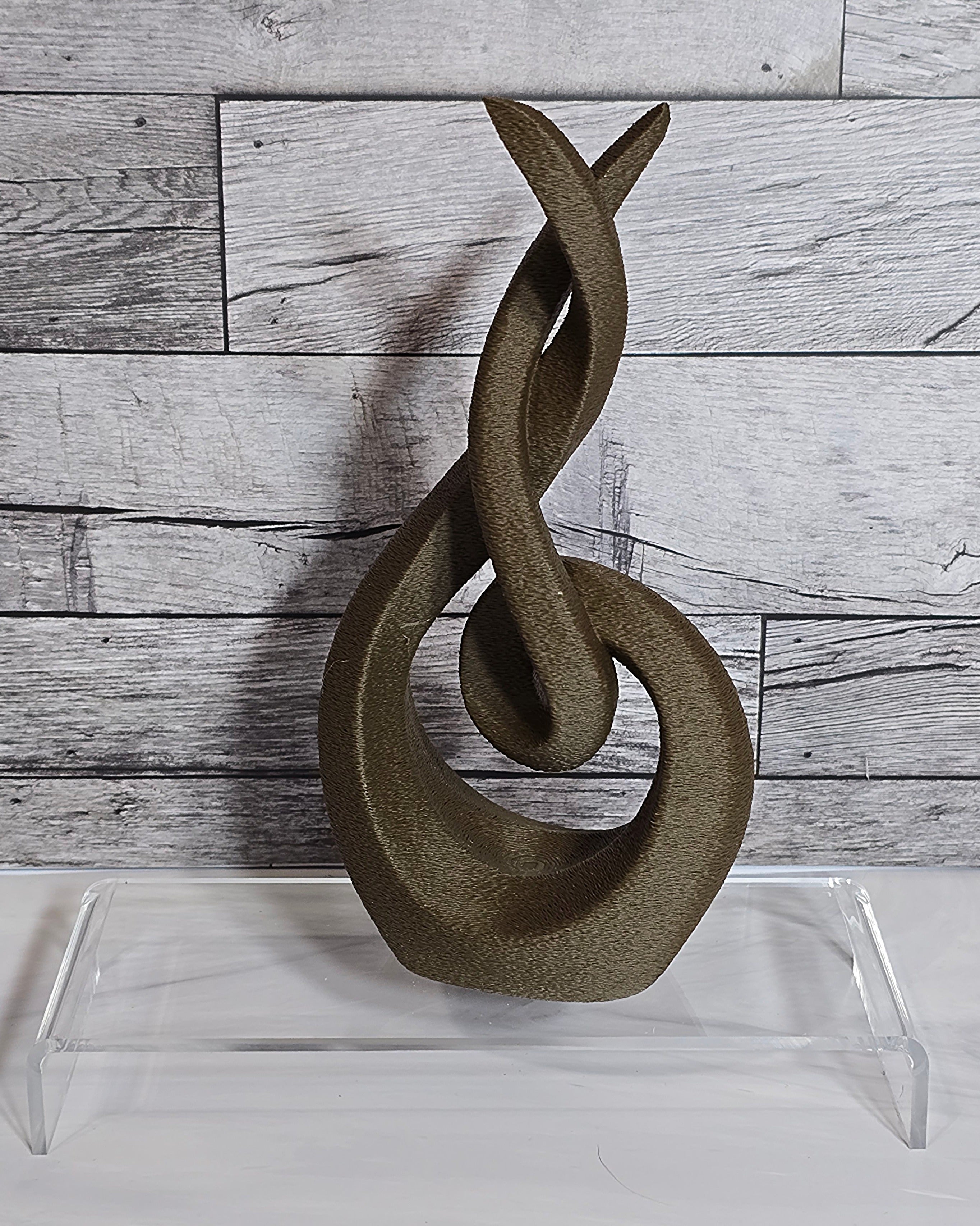Dancing Queen - 3D Printed Abstract Sculpture Modern Home Decor