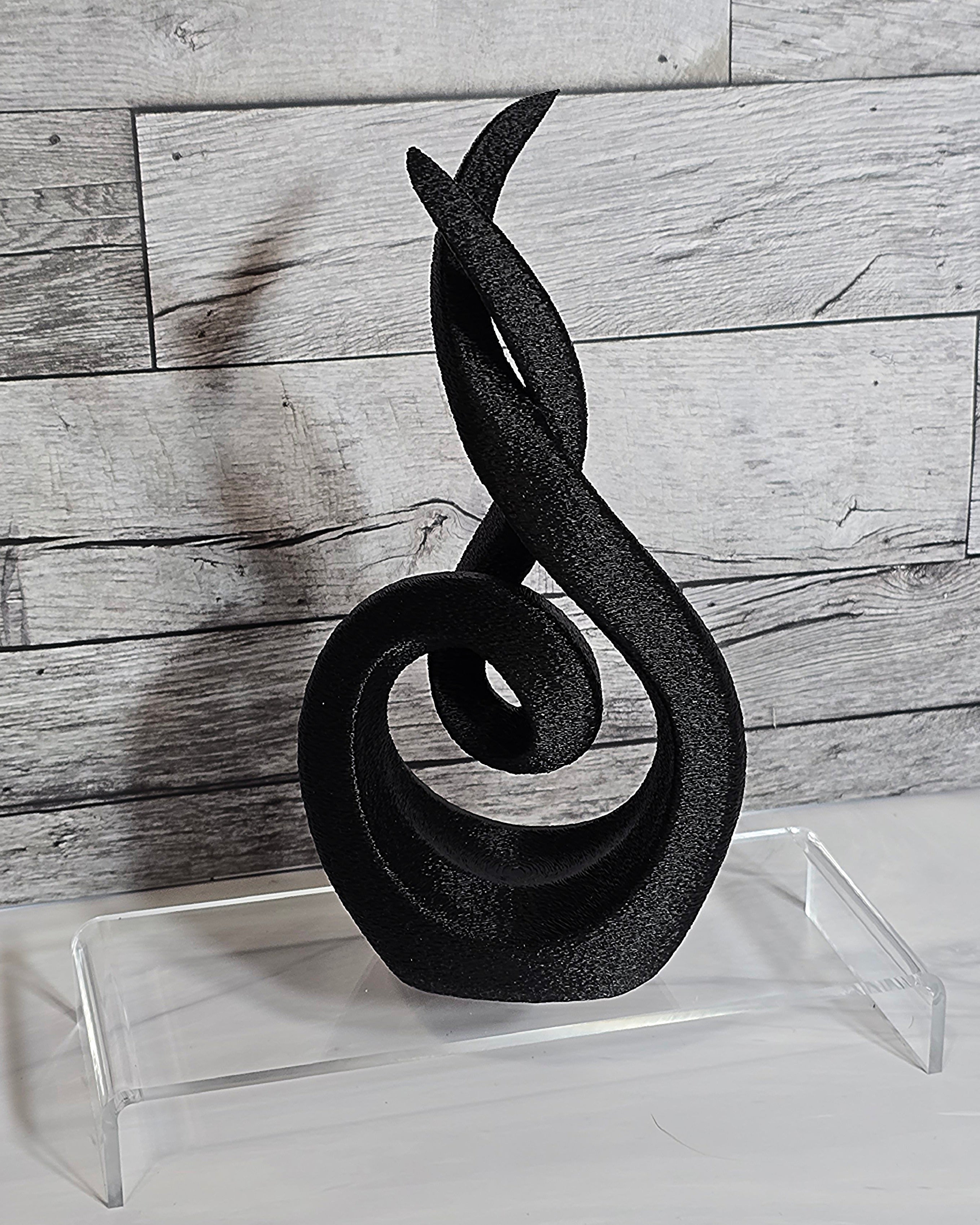 Dancing Queen - 3D Printed Abstract Sculpture Modern Home Decor